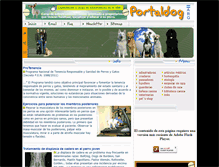 Tablet Screenshot of portaldog.com